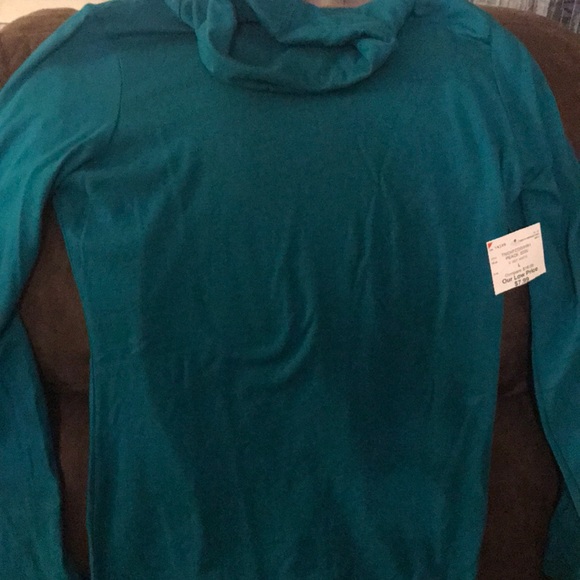 Sweaters - Nwt teal green turtleneck